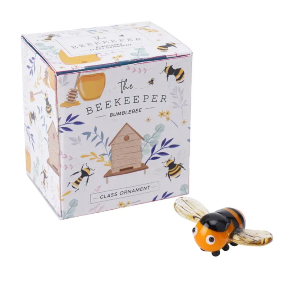 Little Glass Bumblebee Ornament | Little Gift | Cracker Filler