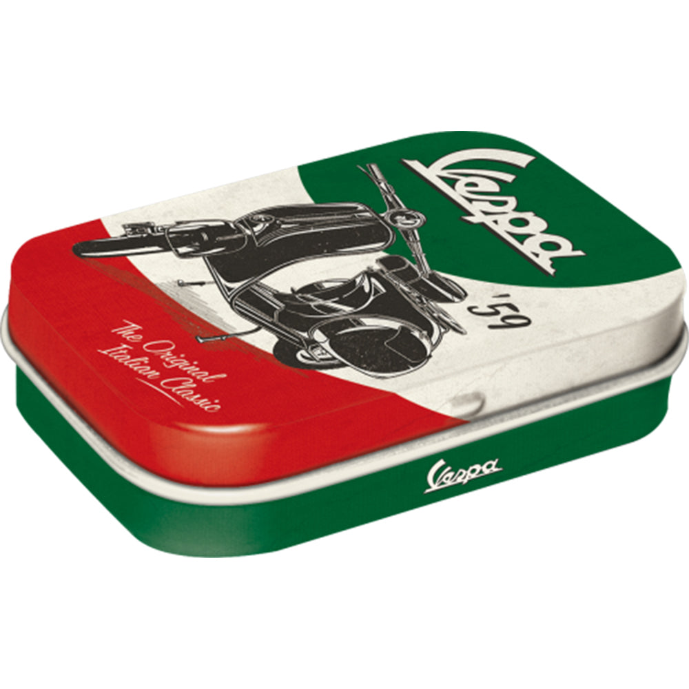 Vintage Vespa | 15g Sugar Free Mint Tin | Cracker Filler | Mini Gift