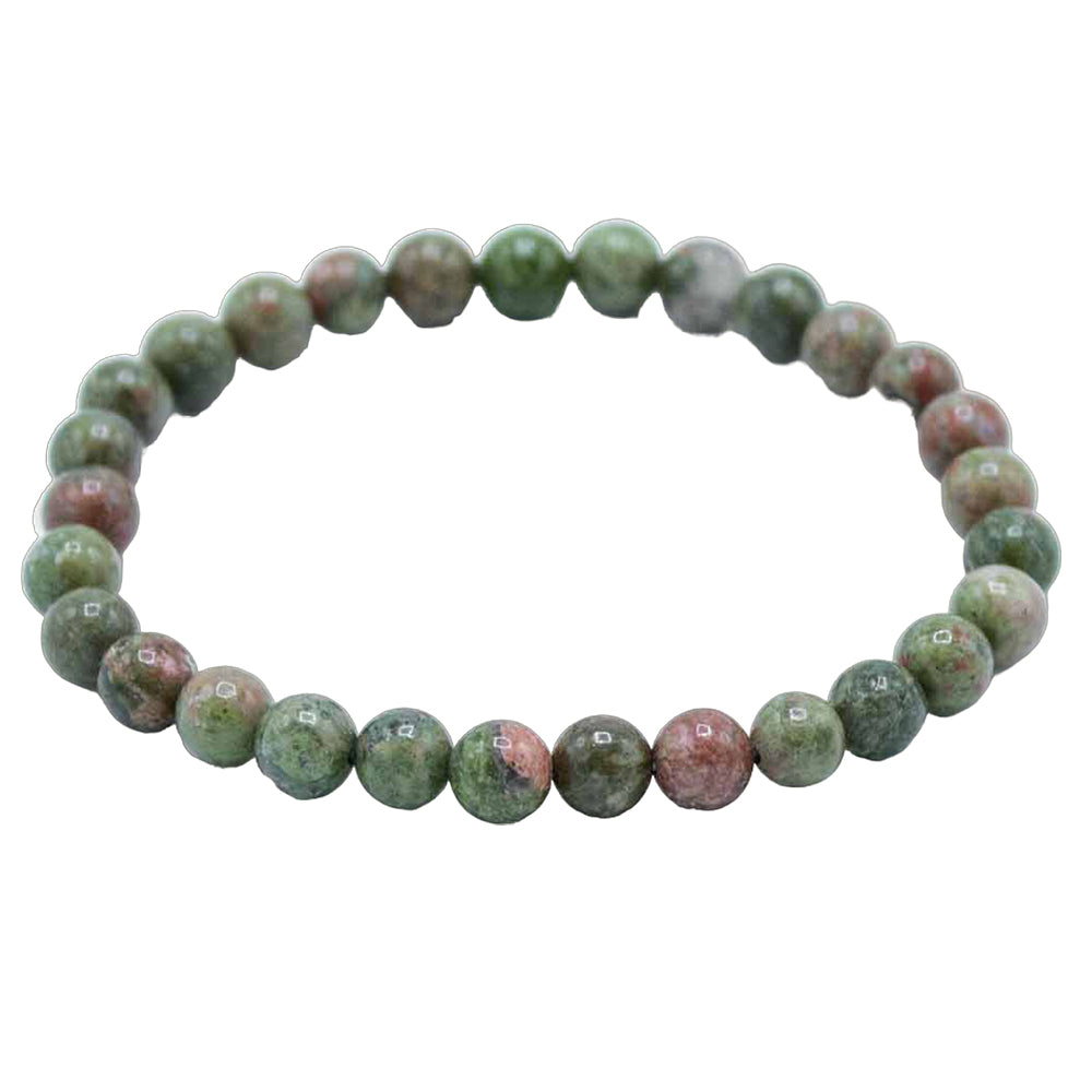 Green Jasper | Gemstone Manifestation Bracelet | Growth | Mini Cracker Filler