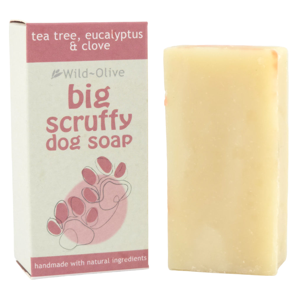 Big Scruffy Dog Soap | 50g Dog Soap Bar | Little Gift | Cracker Filler