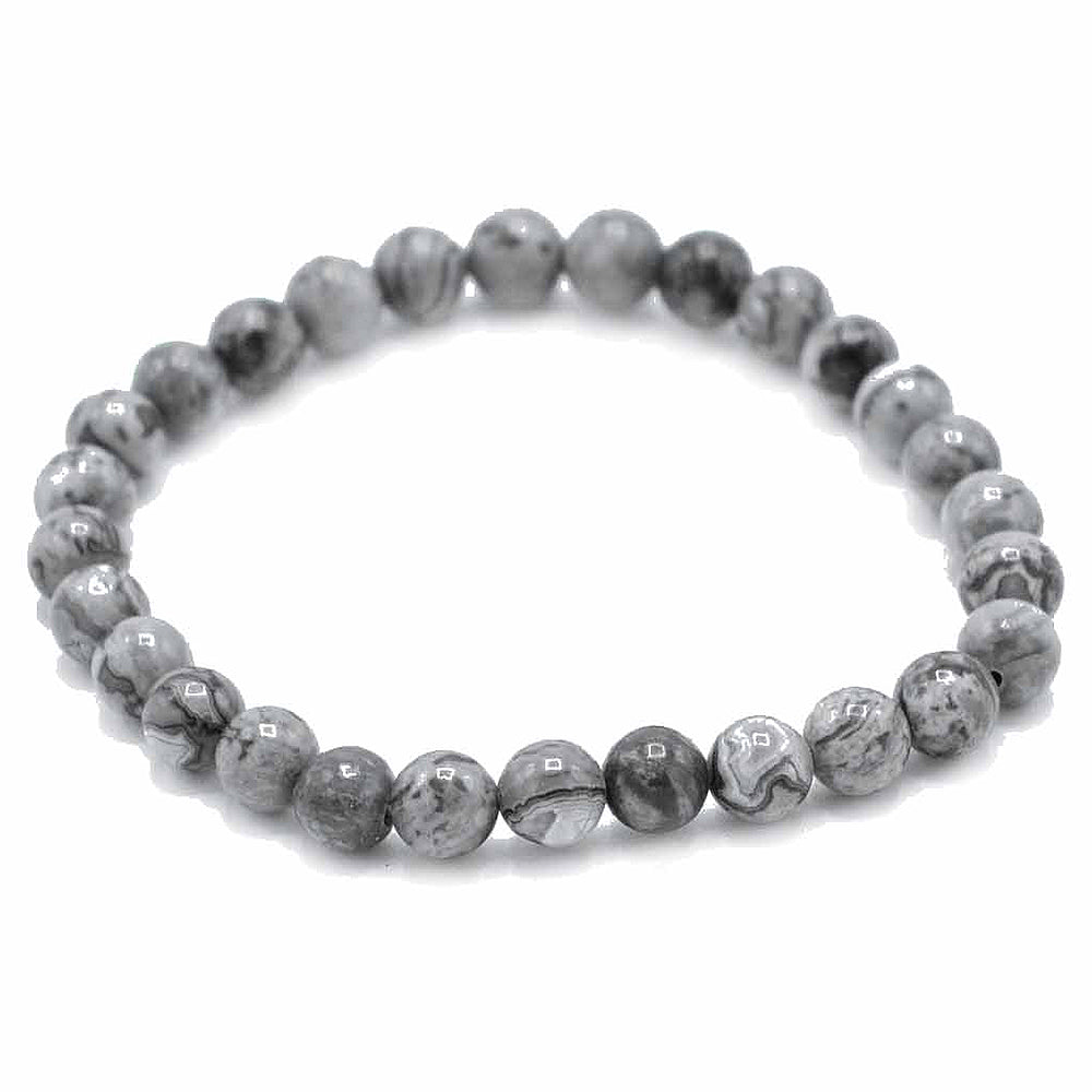Map Stone | Gemstone Manifestation Bracelet | Prosperity | Mini Cracker Filler