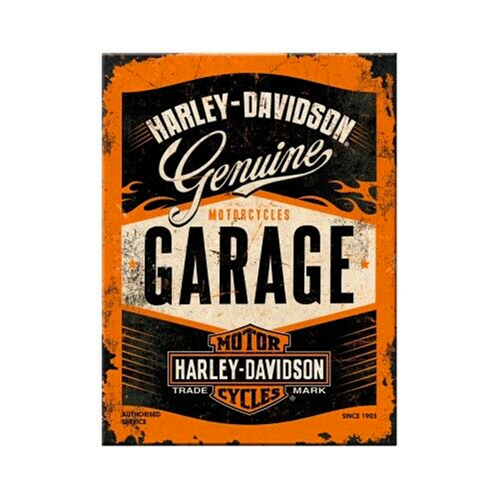 Harley Davidson | Tin Magnet | Little Gift | Cracker Filler