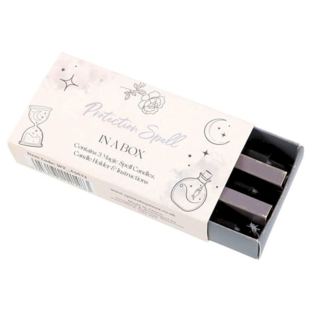 Protection | Magic Spell Candles | Oversized Matchbox | Mini Cracker Filler
