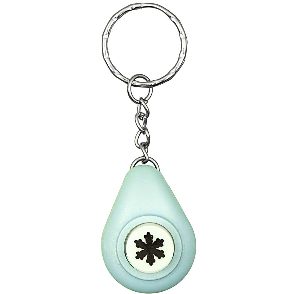 Miniature Papercraft Punch Keyring | Snowflake | Cracker Filler | Little Gift