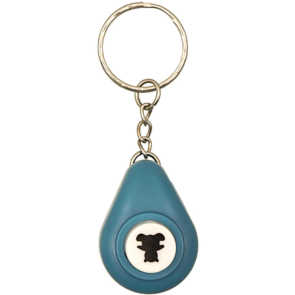 Miniature Papercraft Punch Keyring - Teddy | Cracker Filler | Little Gift