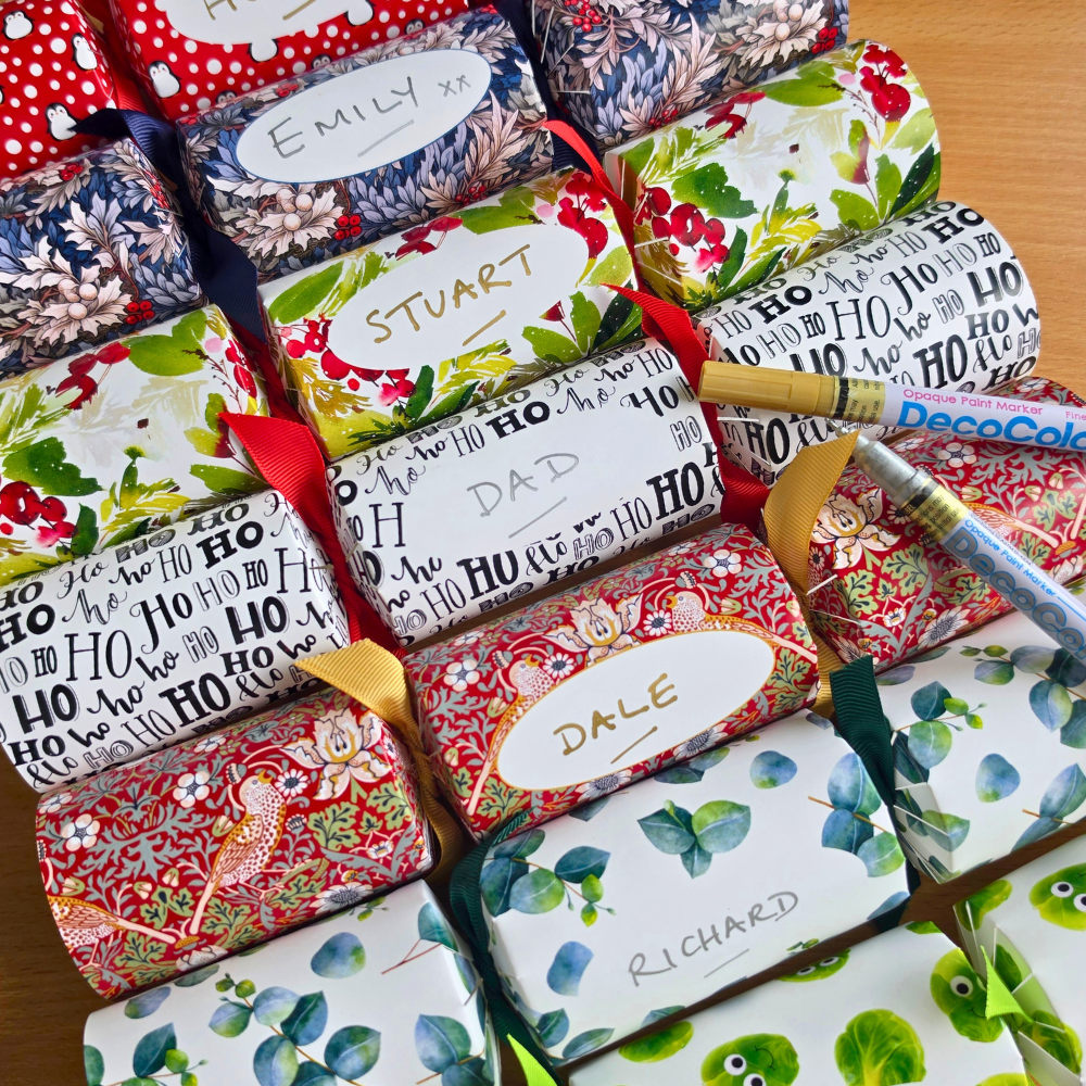 Add Your Own Personal Touch with Our New Personalise Your Own Cracker Kits