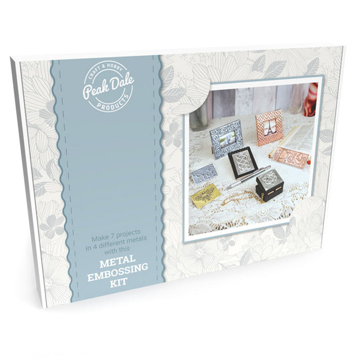 7 Projects in 4 Metals | Metal Embossing Starter Craft Kit