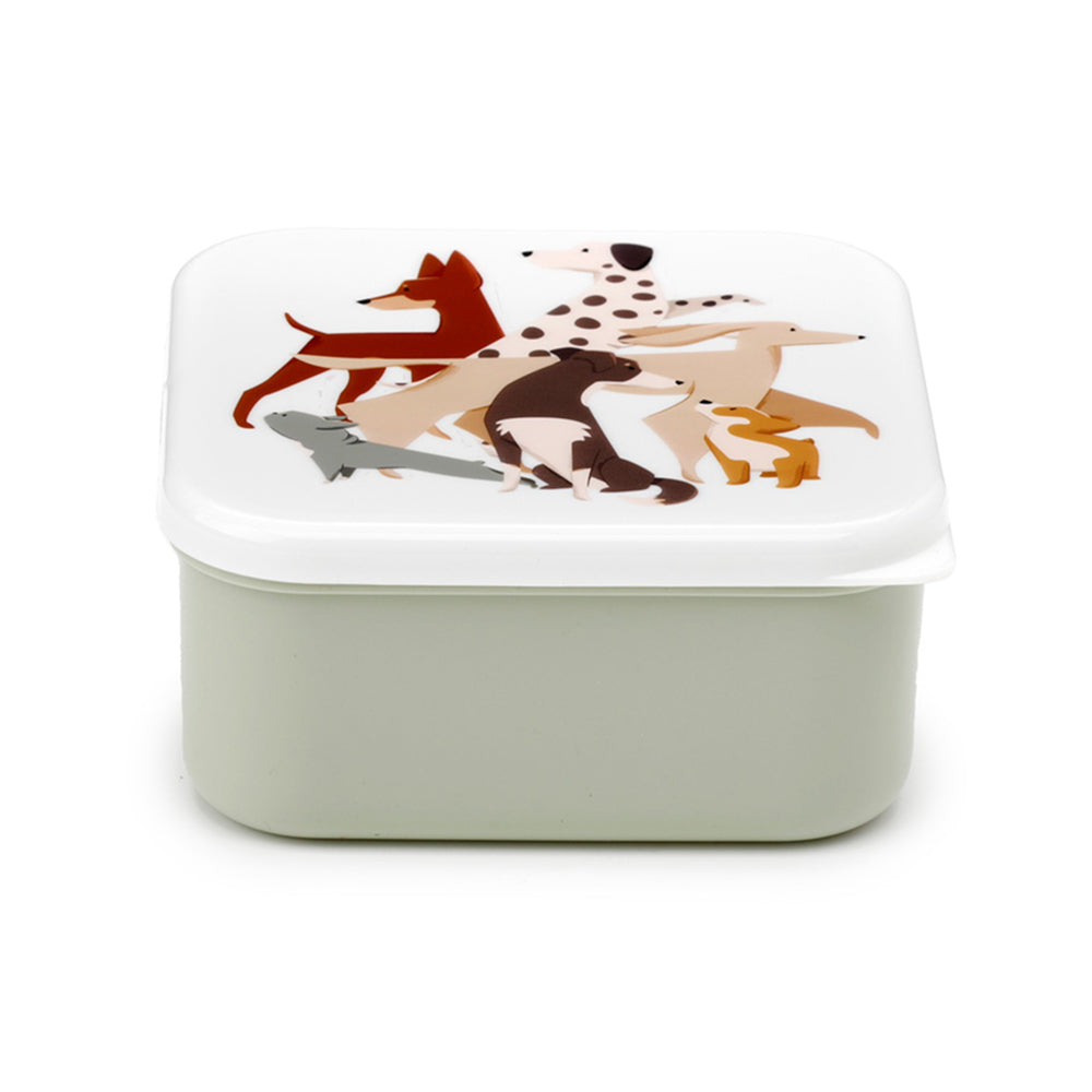 Dog Lovers Lunch Boxes | Set of 3 | Stacking and Nesting | Gift Idea