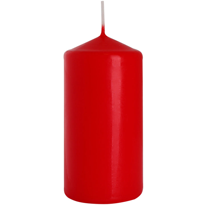 Red | Pillar Candles | Choose 60mm to 250mm Tall