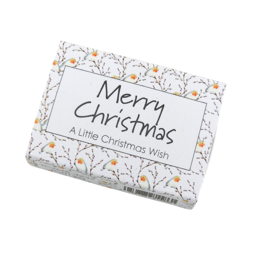 Willow &amp; Robin | Hanging Felt Heart | Cracker Filler | Mini Matchbox Gift
