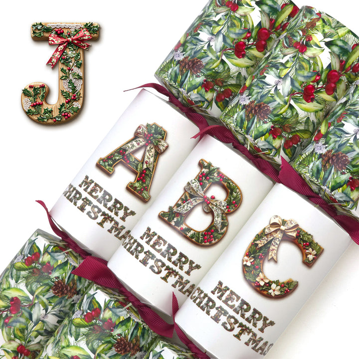 Letters A to Z | Single Christmas Cracker Making Craft Kit | Traditional Design