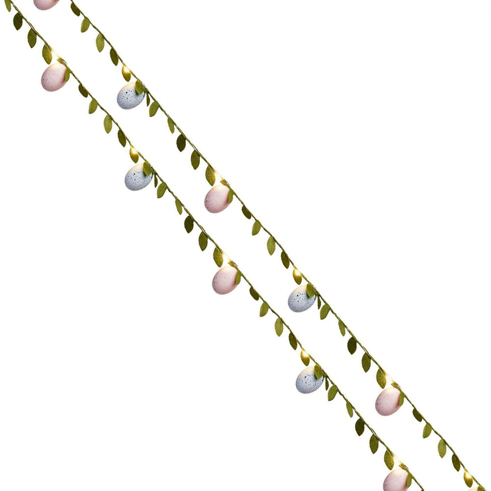 Speckled Easter Egg | Light Up LED Garland | 1.4m Long | 15 Lights