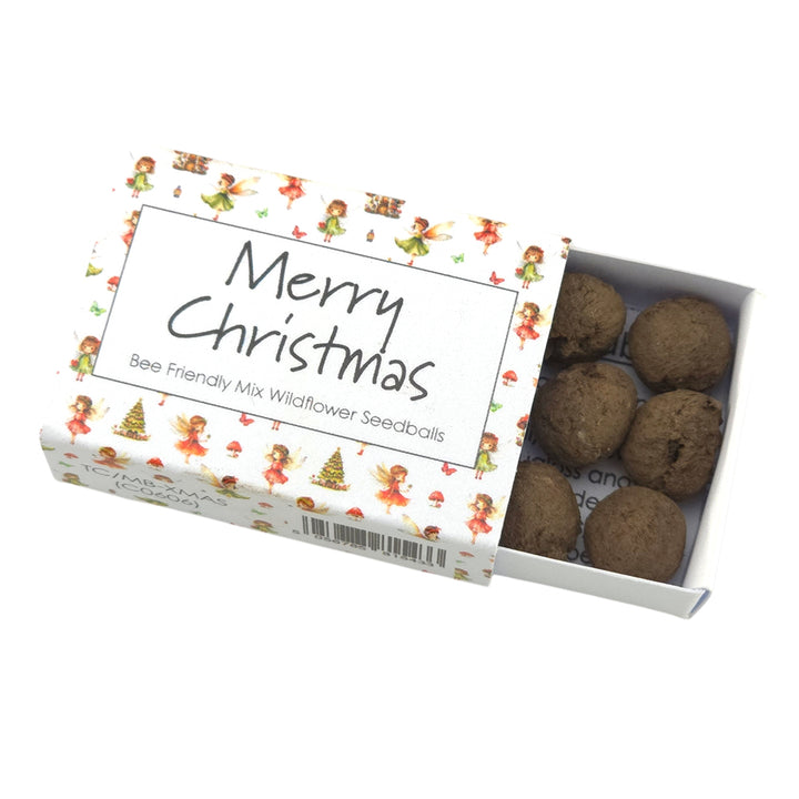 Christmas Fairies | Merry Christmas | Bee Mix Seedballs | Cracker Filler