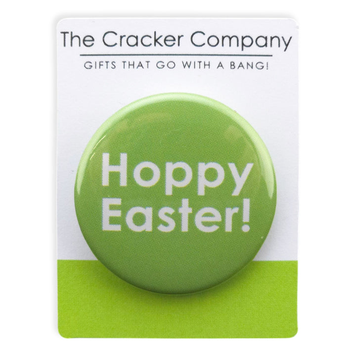 Hoppy Easter! | 38mm Button Pin Badge | Little Gift | Cracker Filler