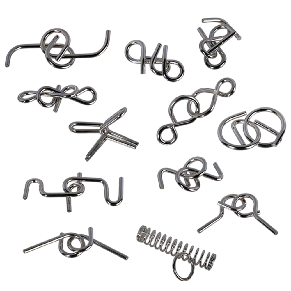 Assorted Mini Metal Puzzles in Boxes | Little Gift | Cracker Filler