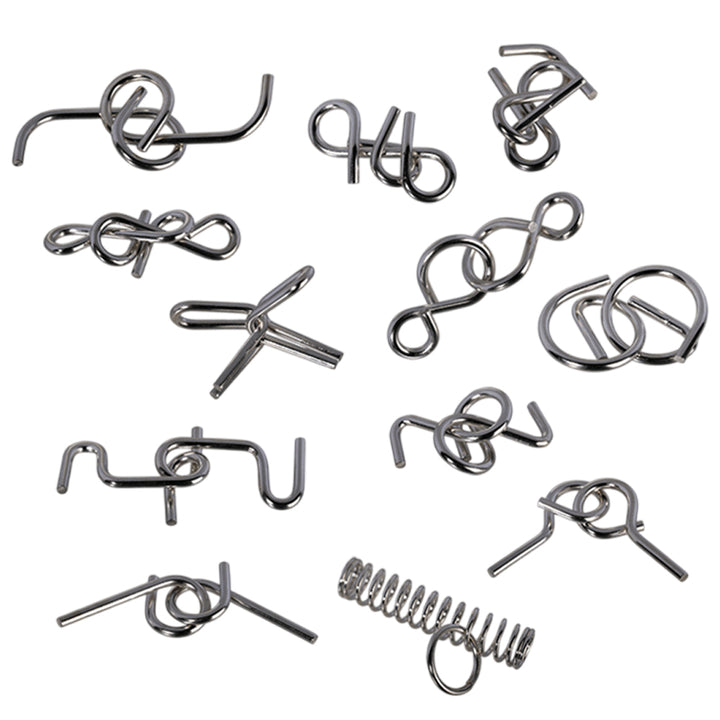 Assorted Mini Metal Puzzles in Boxes | Little Gift | Cracker Filler