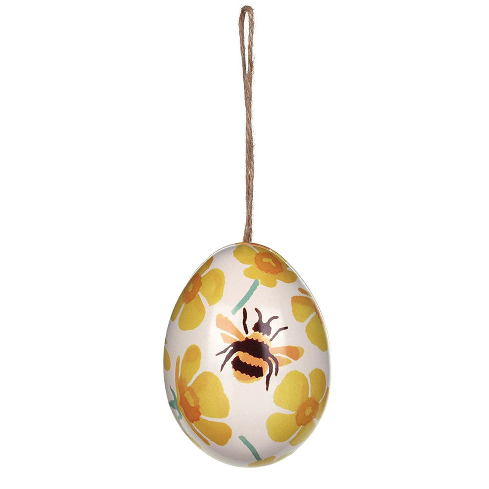 Emma Bridgewater Two-Part Hanging Tinware Egg | Fillable Easter Egg