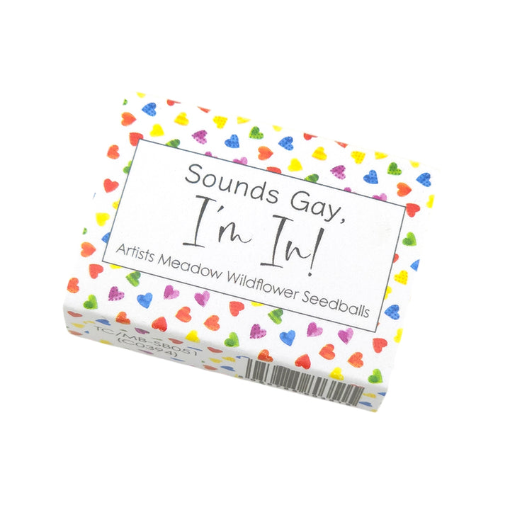 Sounds Gay, I'm In! | Artist Mix | Seedball Box | Cracker Filler | Mini Gift