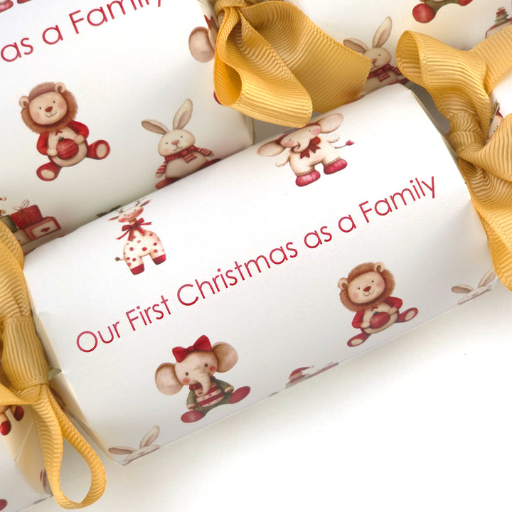 Our First Christmas as a Family | Cracker Making Craft Kit | Make &amp; Fill Your Own