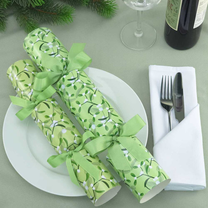 Simply Mistletoe | SNAPLESS Christmas Cracker Making Craft Kit | Makes 6