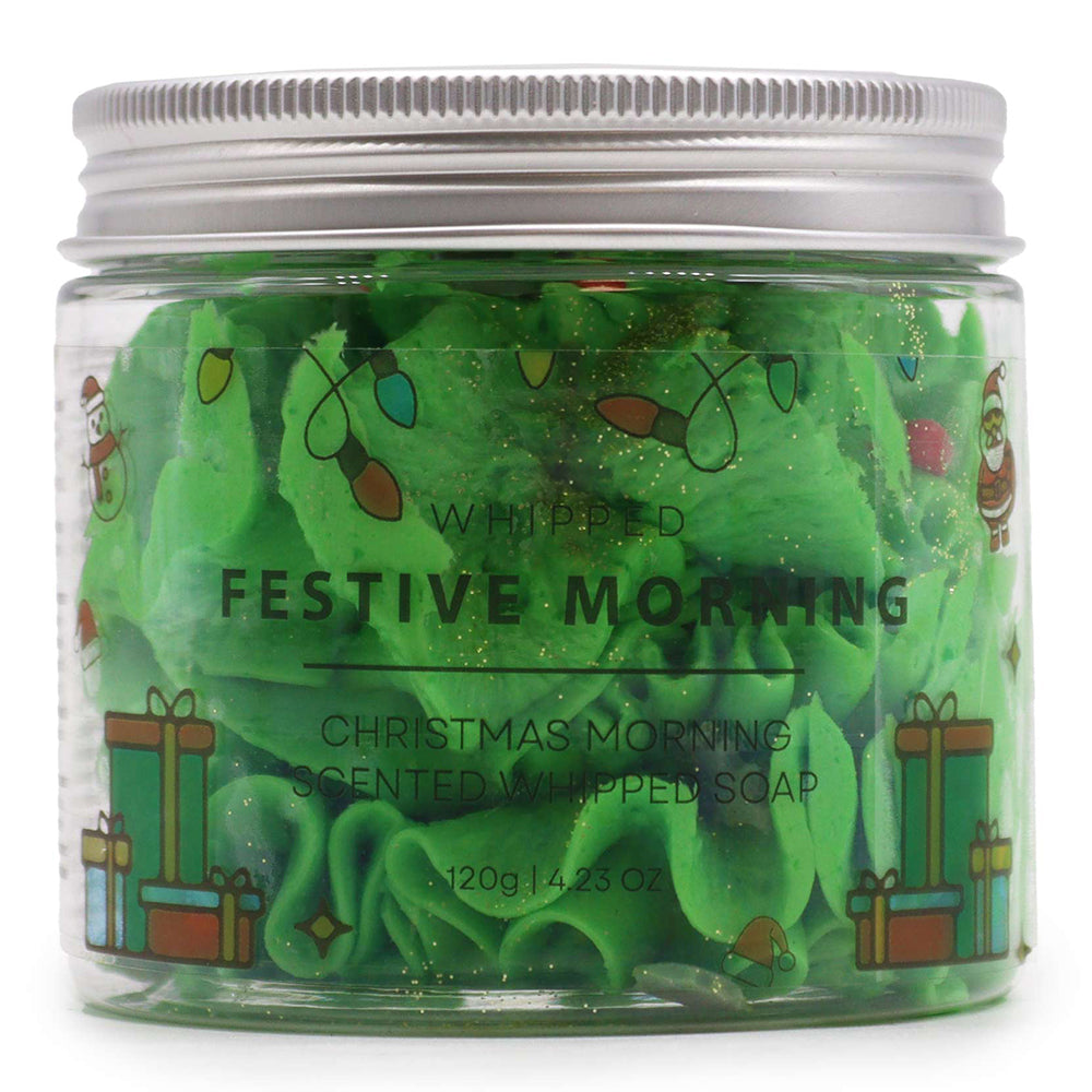 Festive Morning Whipped Soap | Christmas Gift Idea | 120g