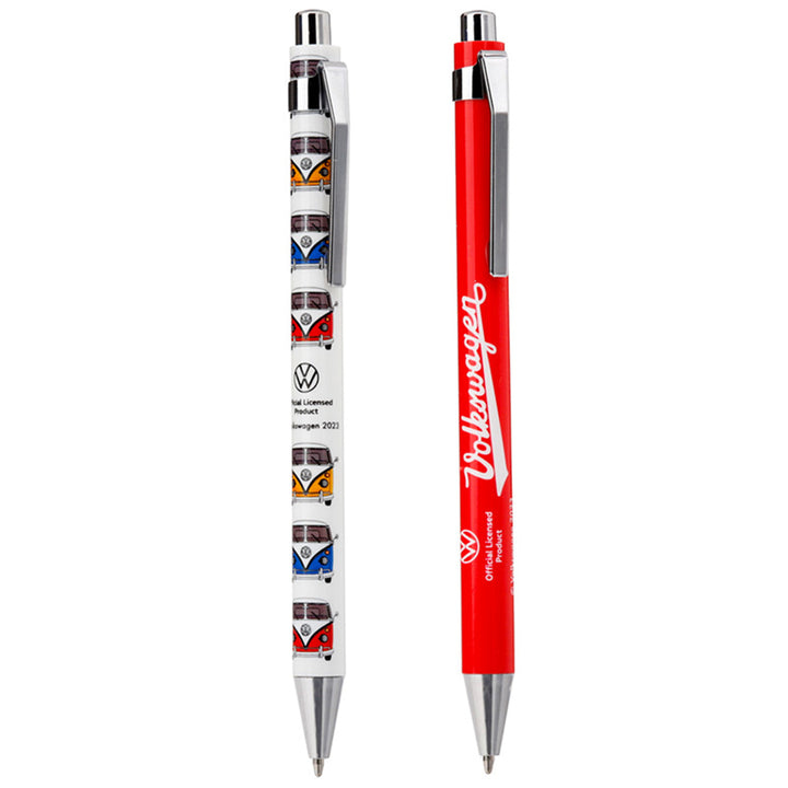 Bright Volkswagen Camper Pens | Twin Pen Set | Boxed Gift for Men