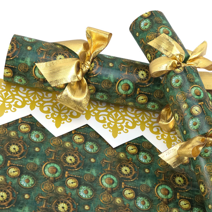Green Steampunk Grunge | Cracker Making Craft Kit | Make &amp; Fill Your Own