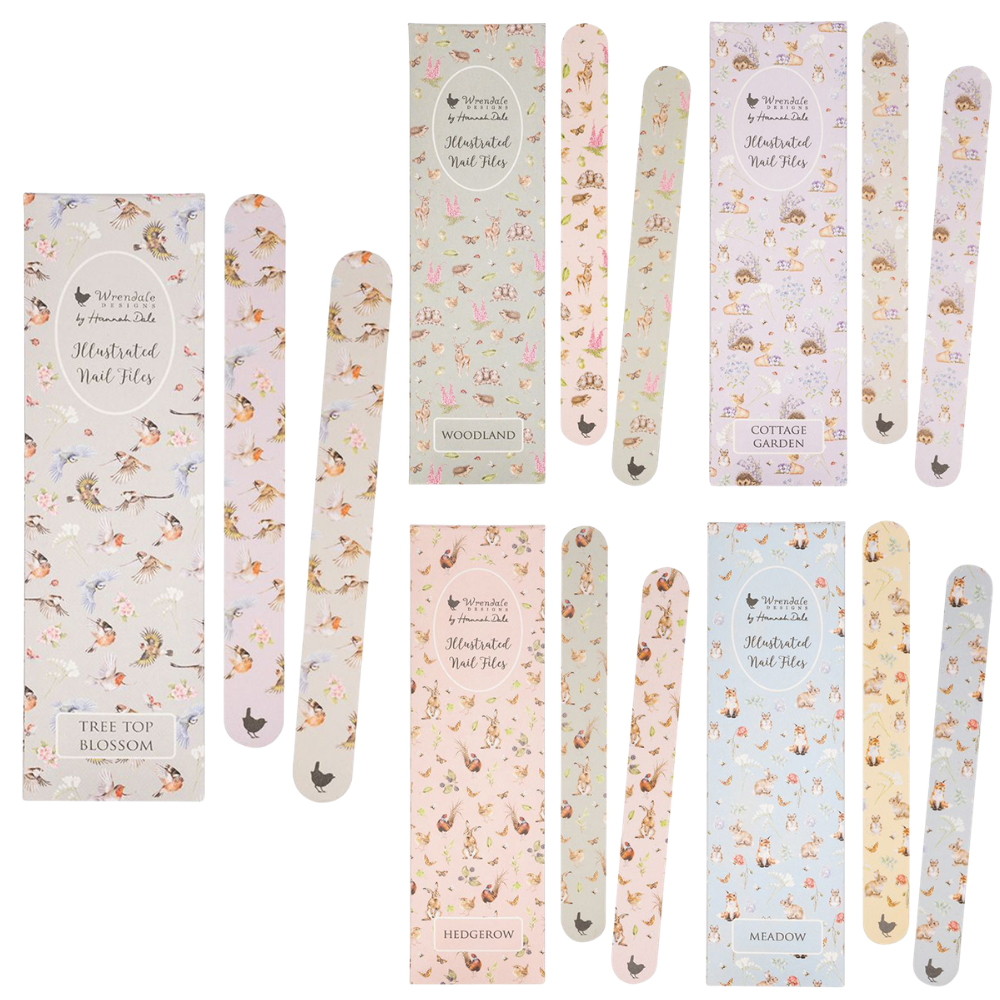 Gorgeous Emery Board Set | Nail Files | Wrendale Designs | Little Gift