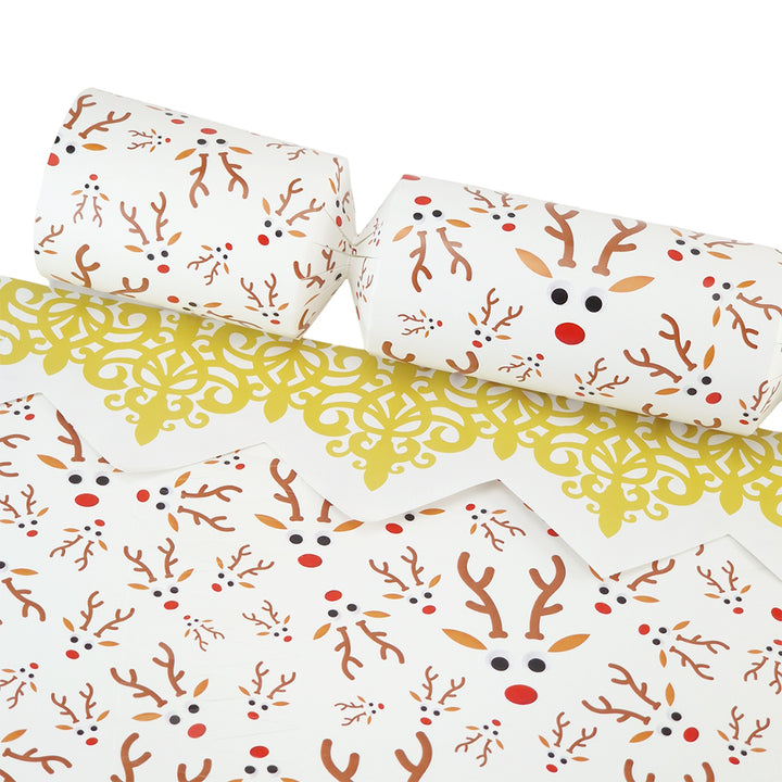 Googly Rudolph | Christmas Cracker Making Craft Kit | Make &amp; Fill Your Own