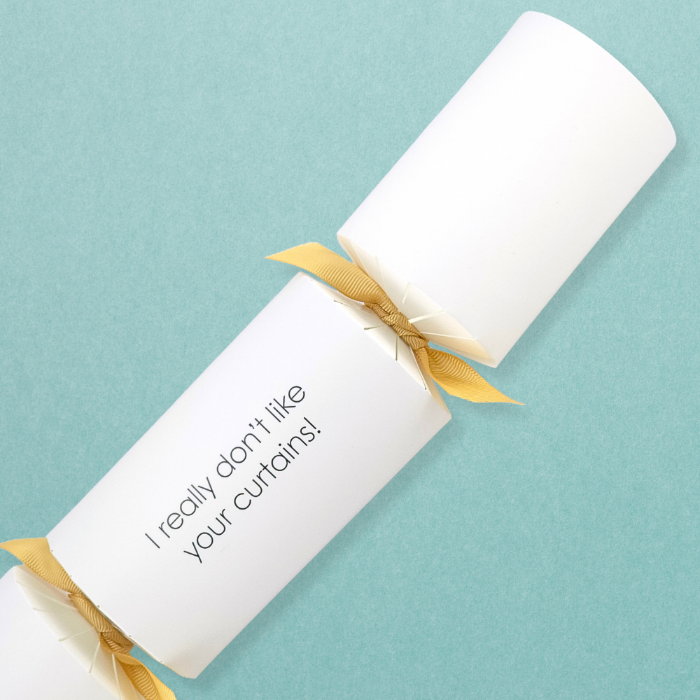 I really don’t like your curtains! | Modern Phrases Cracker Making Kit