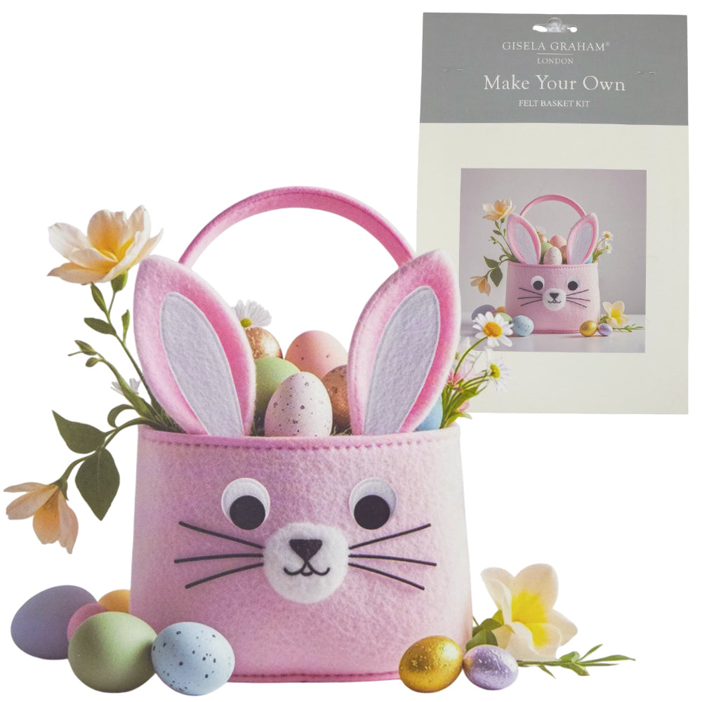 Sew Your Own Easter Bunny Basket | Kids Easter Egg Hunt Craft Kit