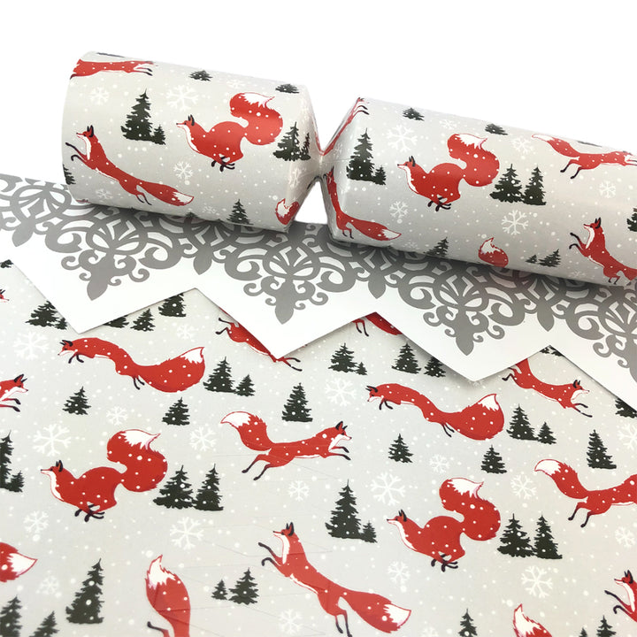 Christmas Fox | Cracker Making Craft Kit | Make and Fill Your Own