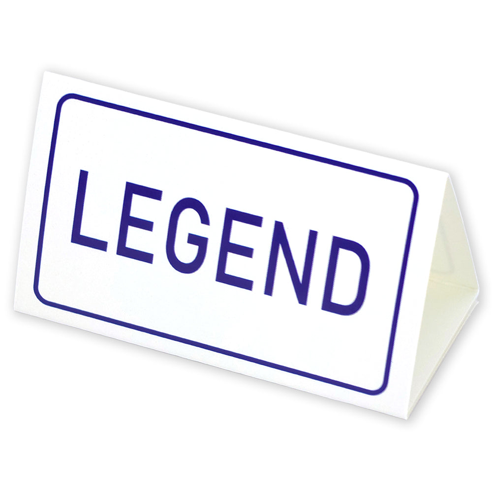 Legend | Mini Desk Sign | Office Banter | Cracker Filler