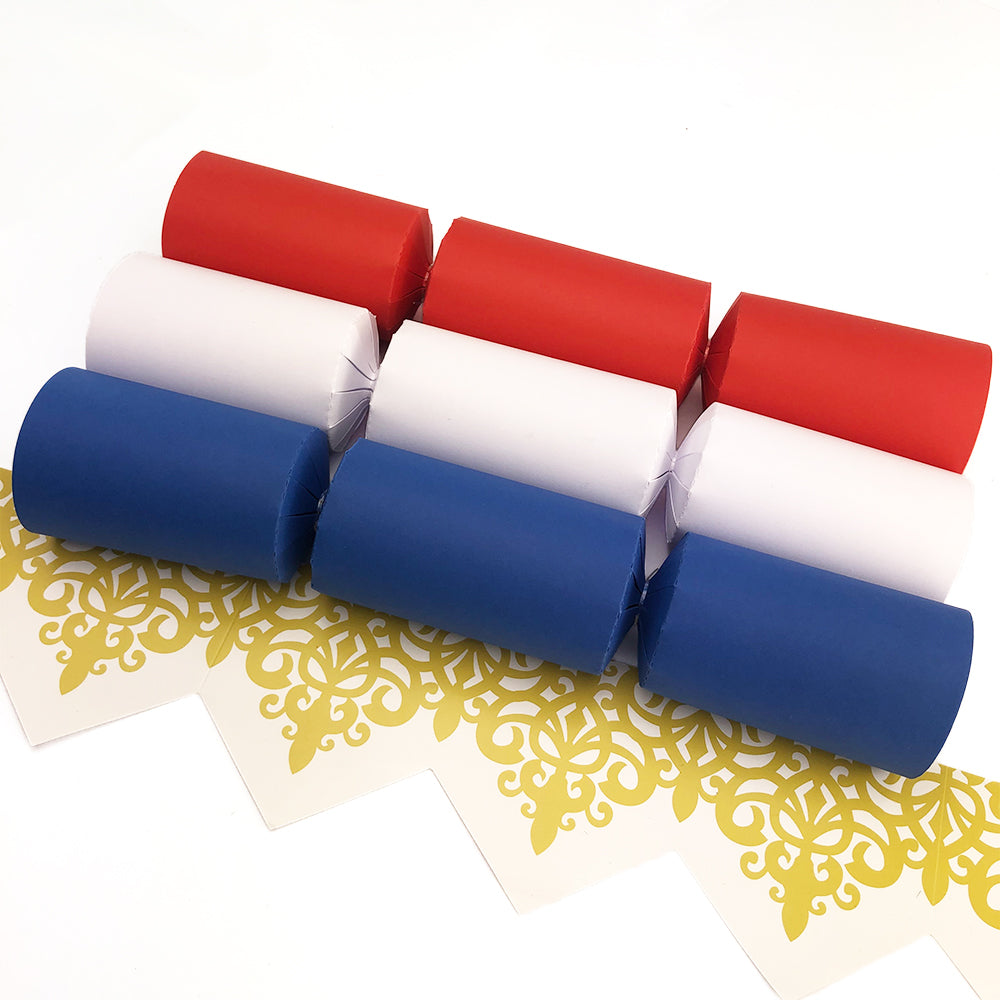 Patriotic Mix | Craft Kit to Make 12 Crackers | Recyclable | Cracker Making