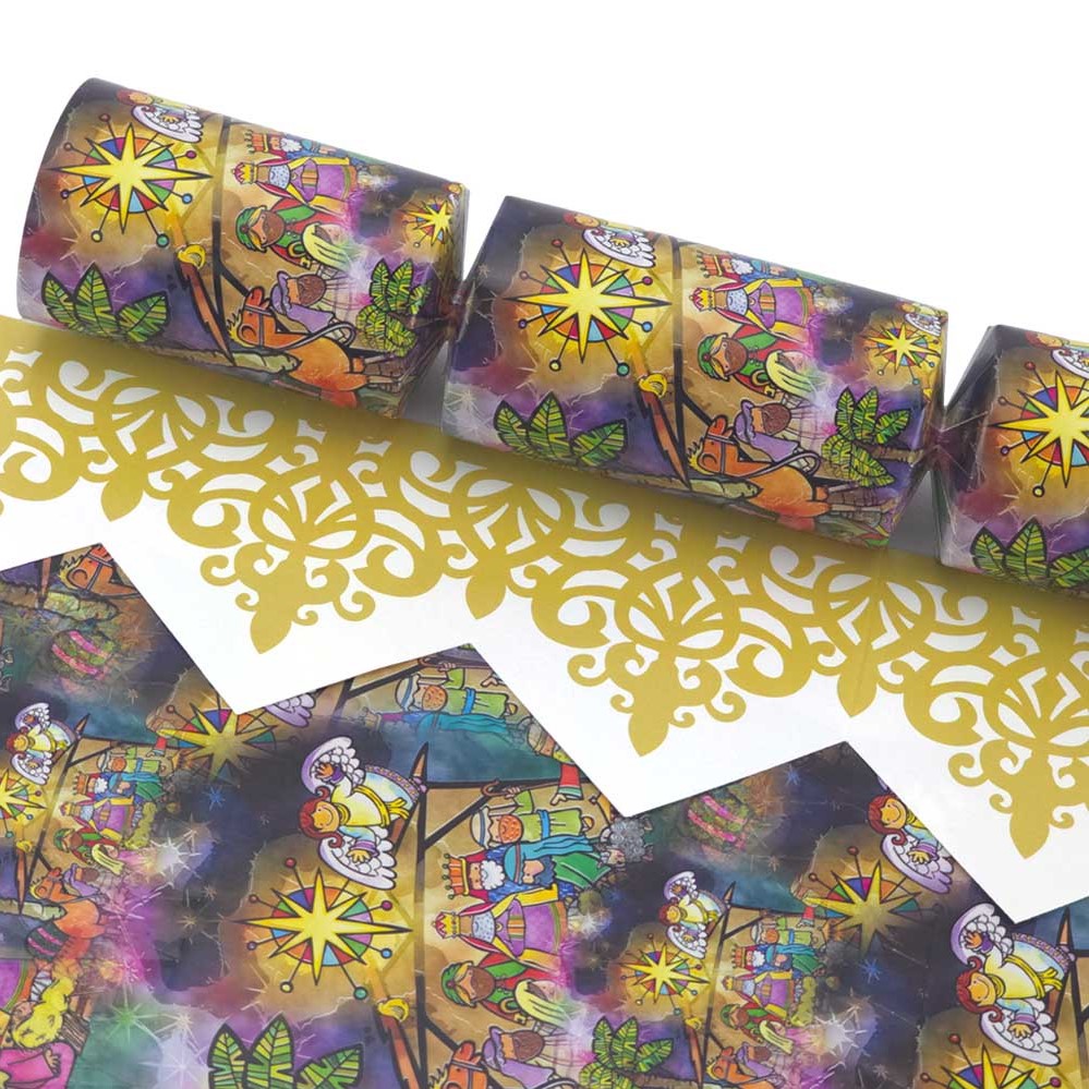 Kids Nativity | Christmas Cracker Making Craft Kit | Make &amp; Fill Your Own