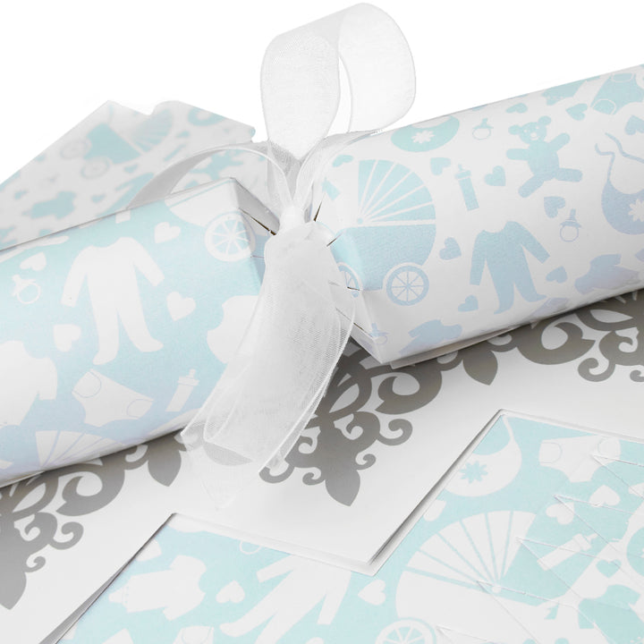 Blue Baby Shower | Cracker Making Craft Kit | Make &amp; Fill Your Own