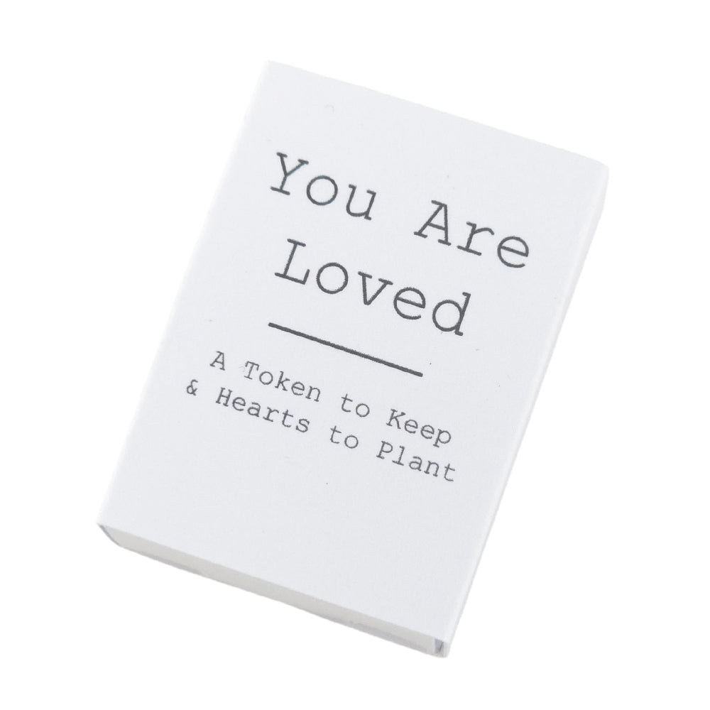 You Are Loved | Hearts to Keep and to Plant | Cracker Filler | Little Gift