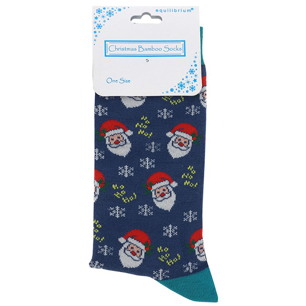 Father Christmas | Luxury Bamboo Socks | Mens | One Size