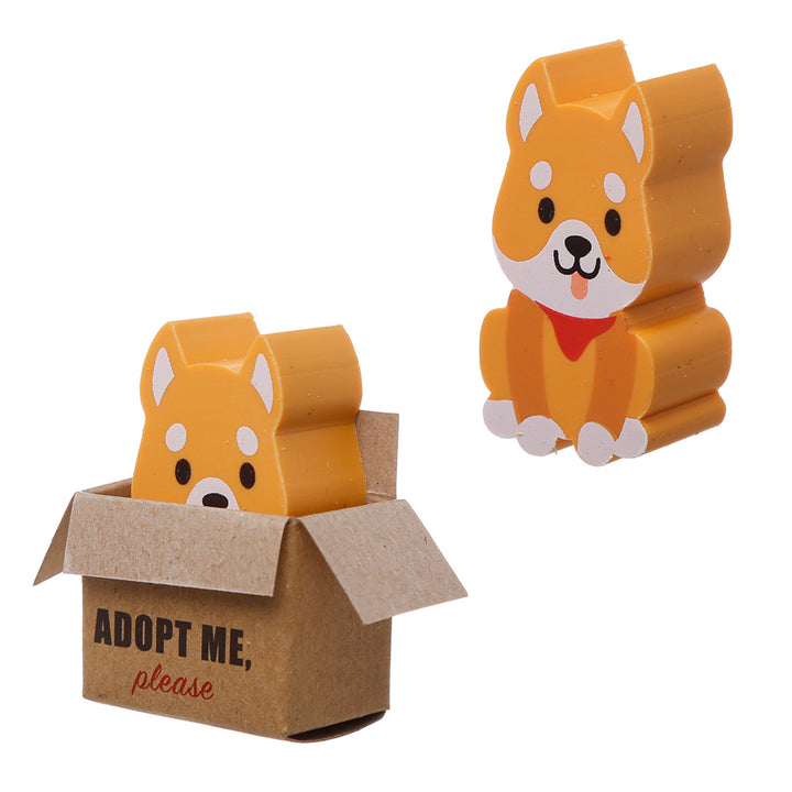 Adopt Me - Puppy Dog Eraser in a Box | Single | Little Gift | Cracker Filler