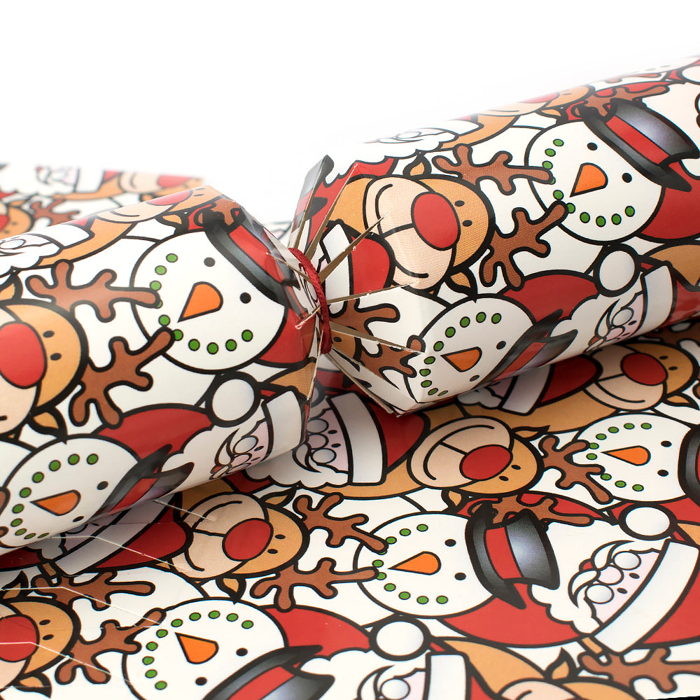 Christmas Character | SNAPLESS Christmas Cracker Making Craft Kit | Makes 6