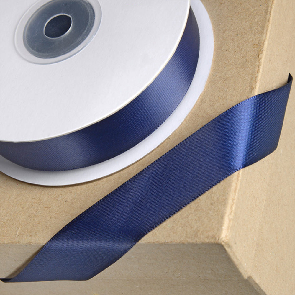 15mm or 23mm Double Faced Satin Ribbon | 25m Long