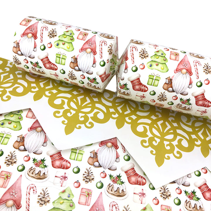 Watercolour Christmas Gonks | Cracker Making Craft Kit | Make &amp; Fill Your Own