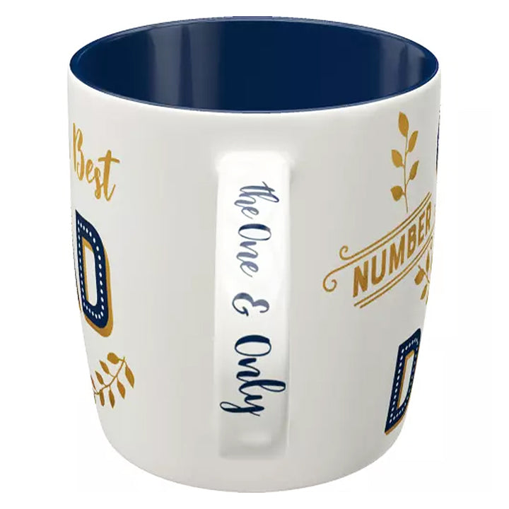 Number 1 Dad | Chunky Ceramic Mug | Gift for Men