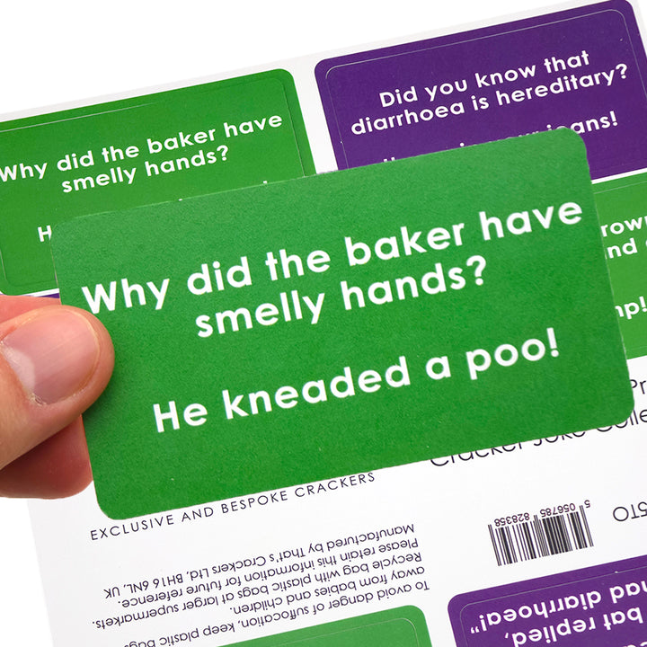 Premium Cracker Joke Collection | 8 Colourful Jokes | Christmas &amp; Themed Mixes