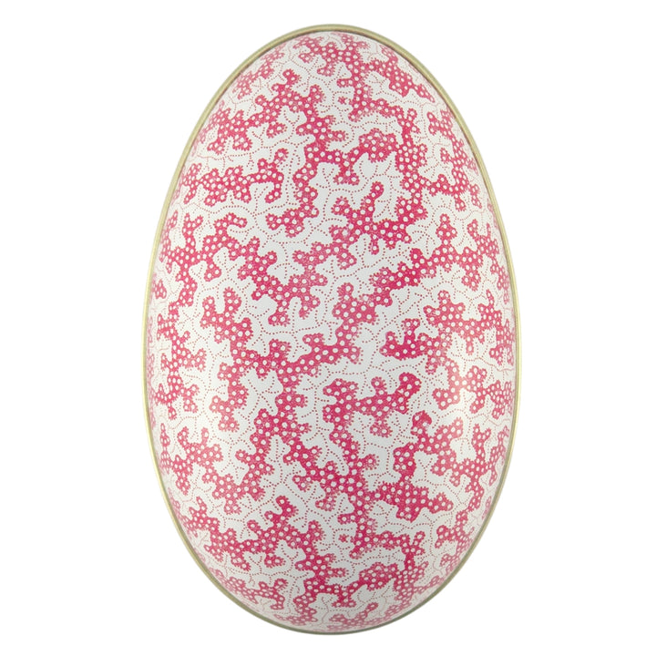 Two Part Fillable Tin Easter Egg | Sanderson | Flat Base | 11cm