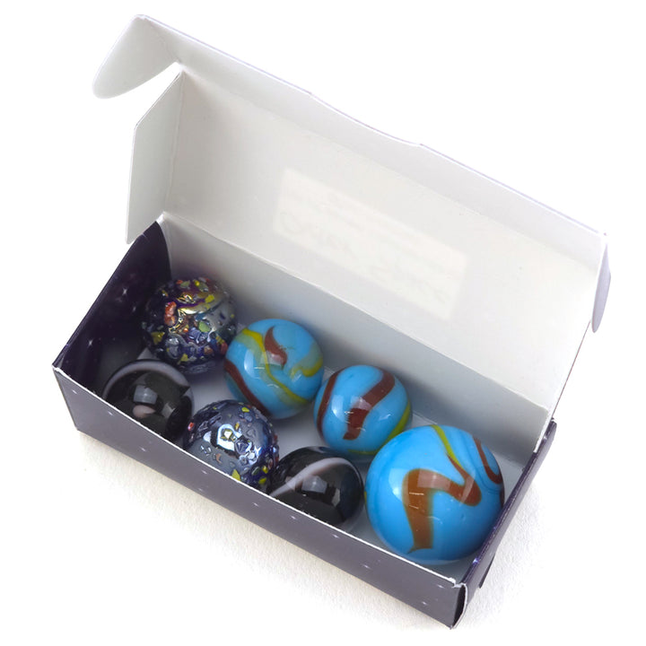 Outer Space | Mini Box of Marbles for Kids | Cracker Filler | Party Bag Gift