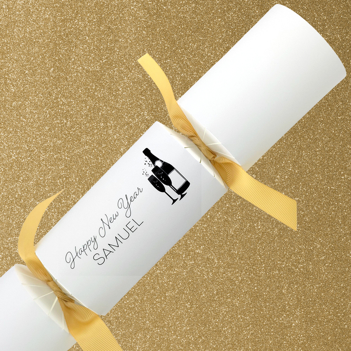 Personalised Happy New Year Crackers Craft Kit | Add Your Own Names | Minimum 4