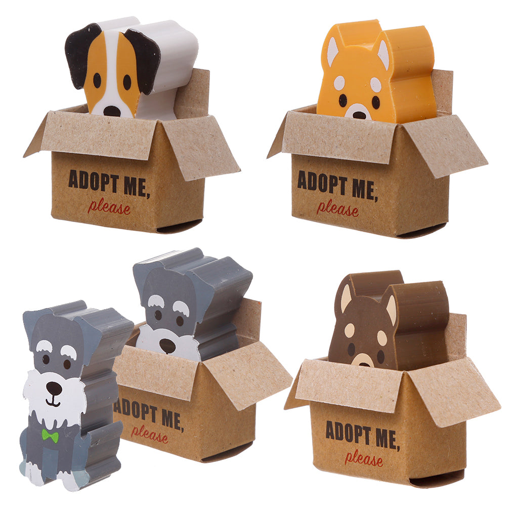 Adopt Me - Puppy Dog Eraser in a Box | Single | Little Gift | Cracker Filler
