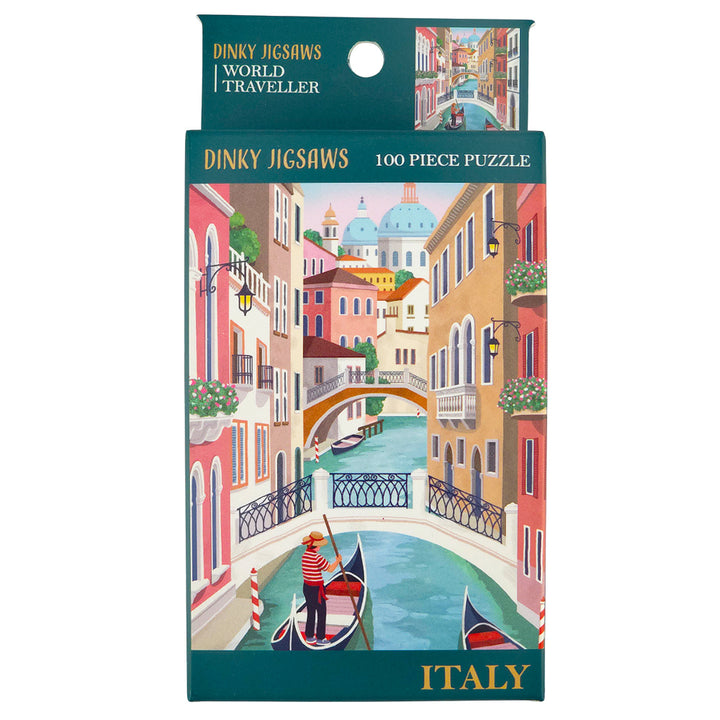 World Travels Dinky Jigsaw Puzzle | 100 Pieces | Little Gift