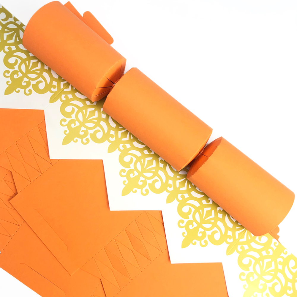 Orange | Cracker Making DIY Craft Kits | Make Your Own | Eco Recyclable